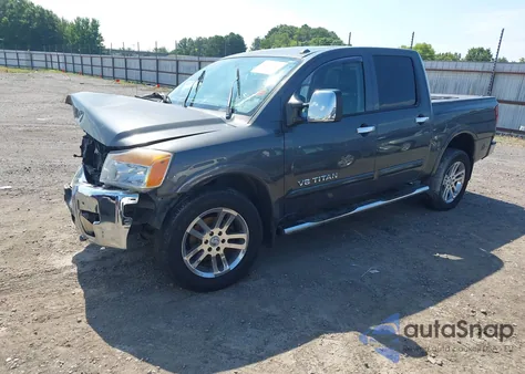 2012 Nissan Titan Pro-4X/S/Sl/Sv z USA, uszkodzony, nr VIN 1N6AA0EC9CN313315